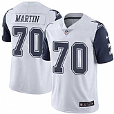 Nike Men & Women & Youth Cowboys 70 Zack Martin White Color Rush Limited Jersey,baseball caps,new era cap wholesale,wholesale hats